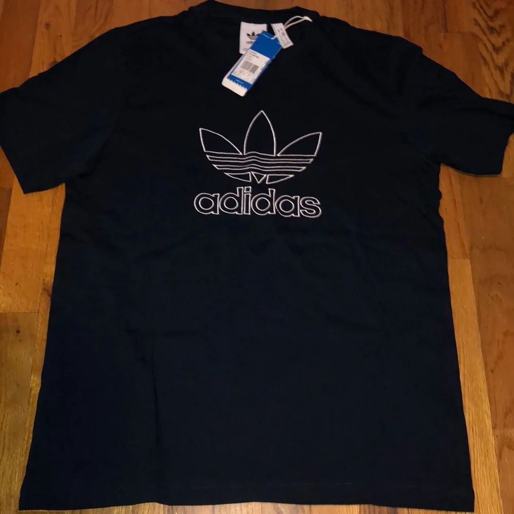 Rare Vintage Adidas Originals Premium Outline Tee